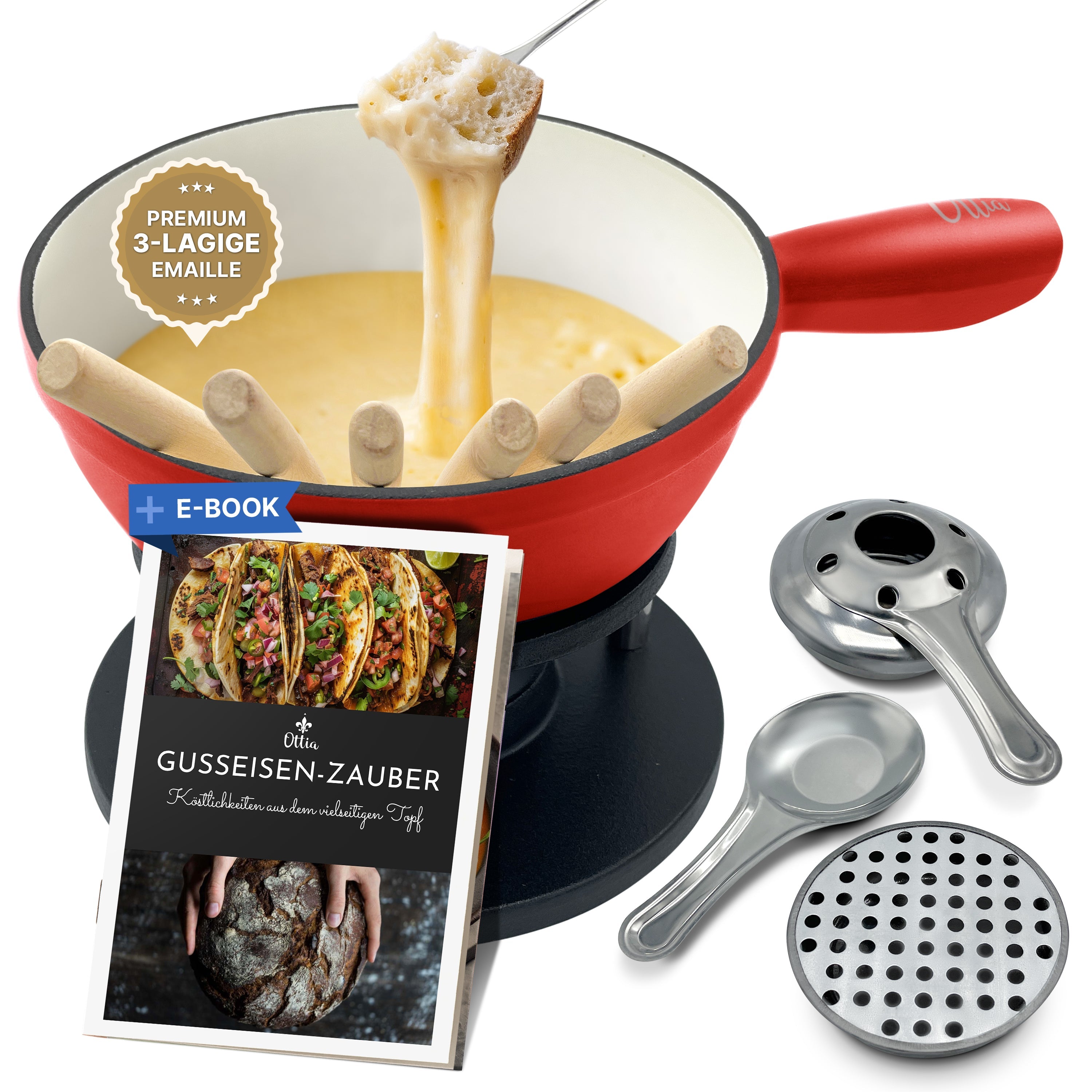 Fondueset - für bis zu 6 Personen