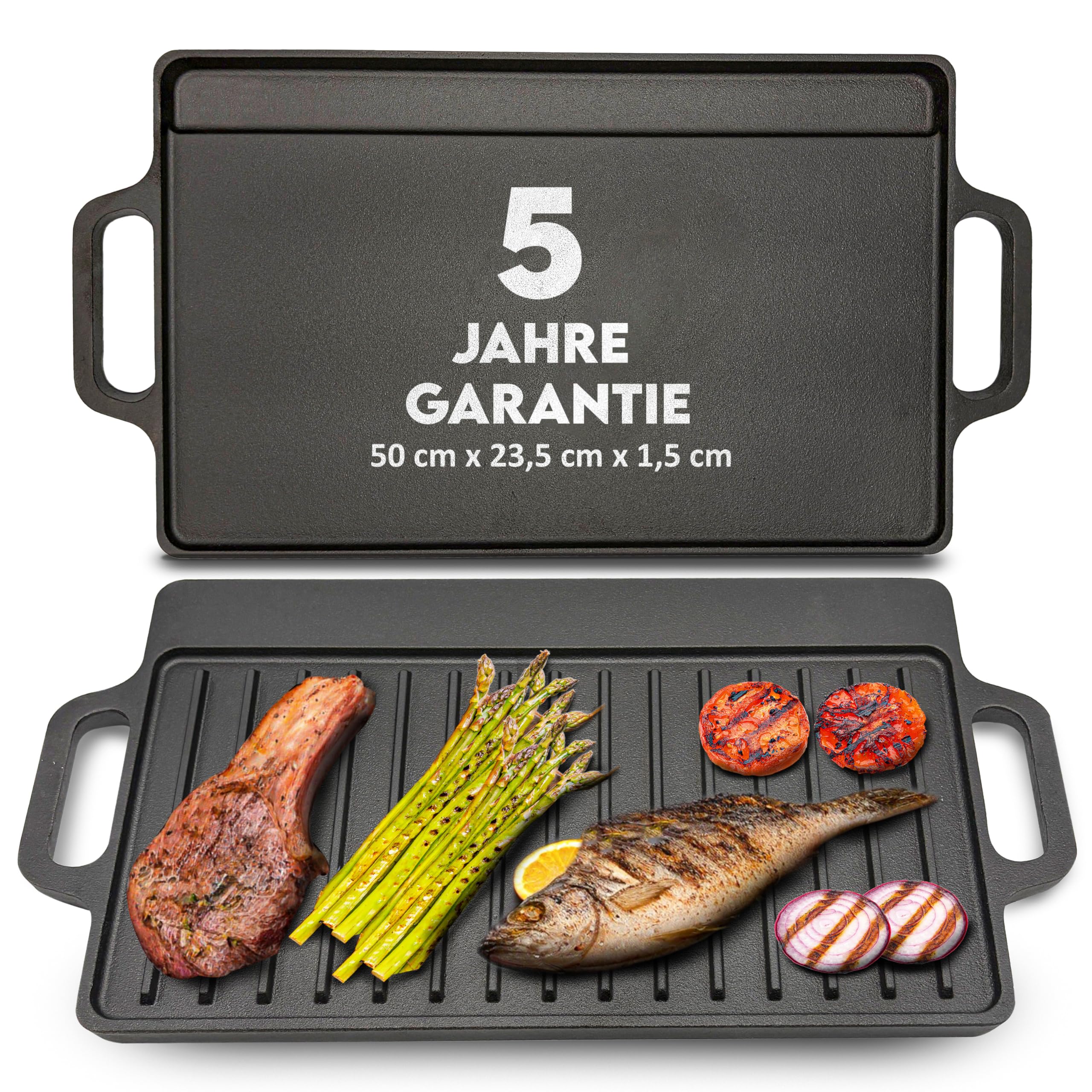 Griddle S1 - Grillplatte aus Gusseisen